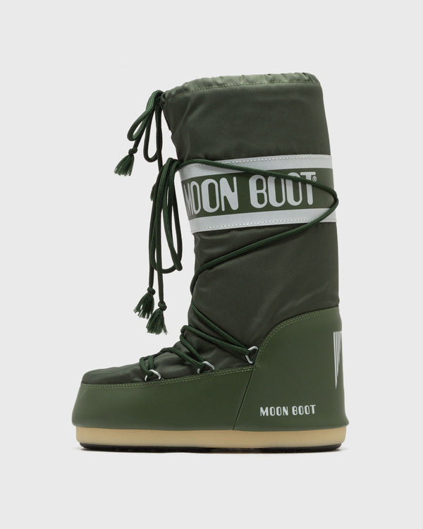 moon boot MB ICON NYLON green
