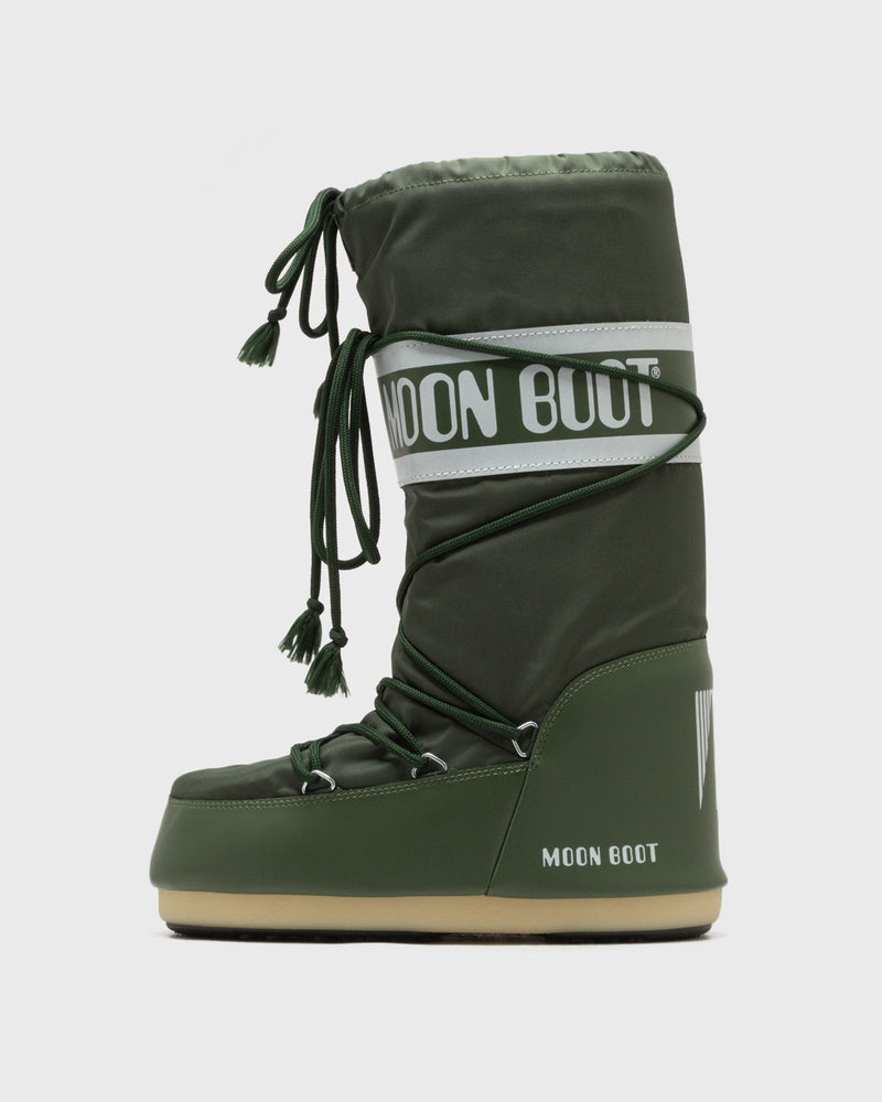 moon boot MB ICON NYLON green