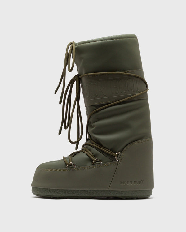 moon boot MB ICON RUBBER green