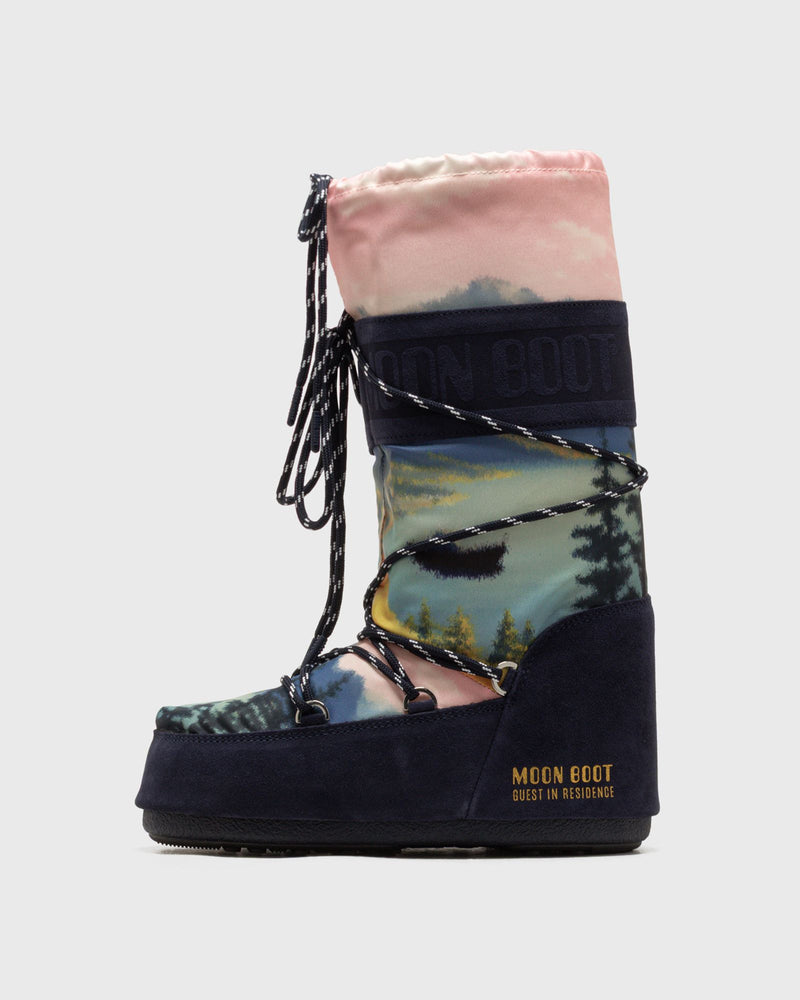 Moon Boot X Guest In Residence ICON POST blue