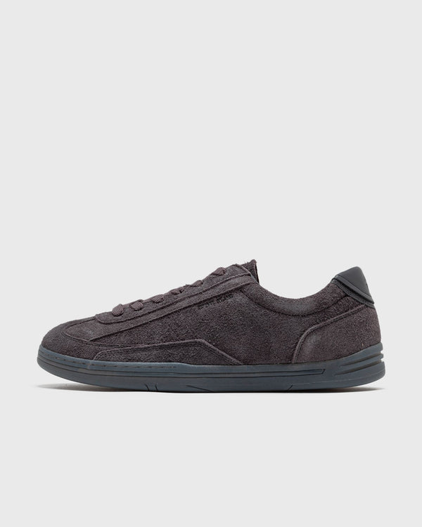 Stone Island SUEDE LEATHER LACE-UP SNEAKER blue