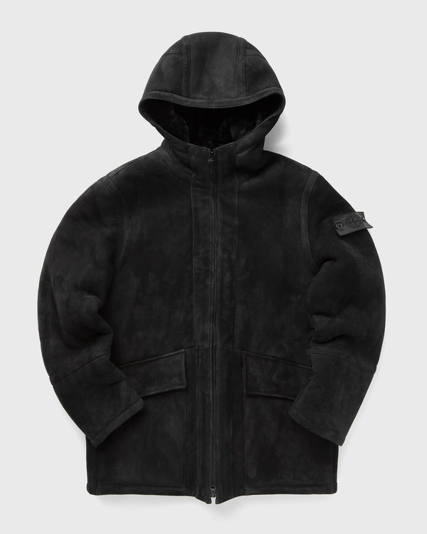 Stone Island Ghost Suede Sheepskin Hooded Jacket