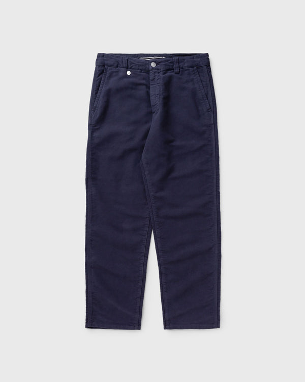 Stone Island COTTON MOLESKIN LOOSE FIT CHINO PANTS blue