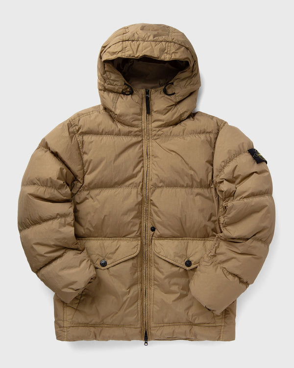 Stone Island CRINKLE REPS R-NY DOWN JACKET brown|beige