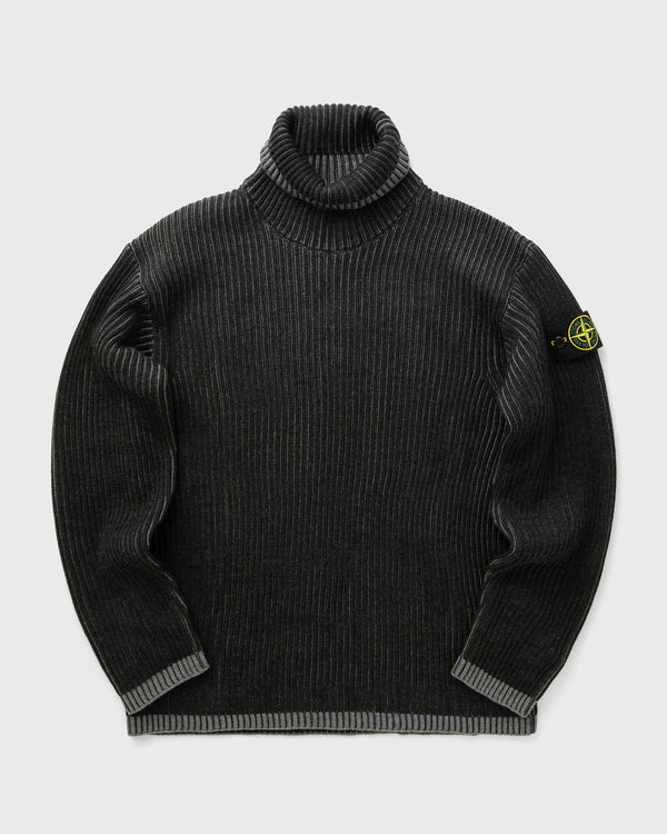 Stone Island VANISÉ FULL RIB RWS WOOL TURTLENECK SWEATER grey