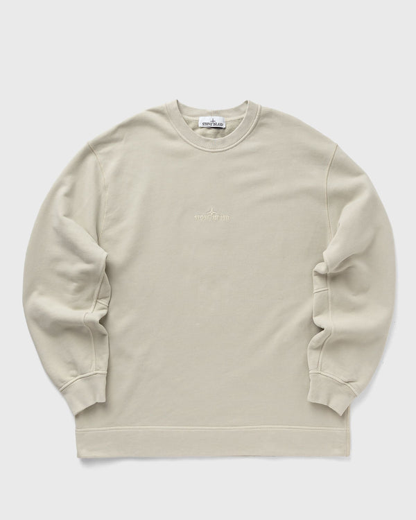 Stone Island Cotton Fleece Crewneck Sweatshirt