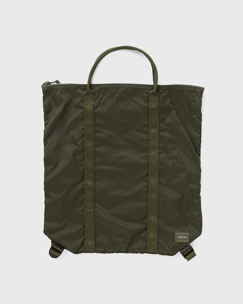 Porter-yoshida & Co. FLEX 2WAY TOTE BAG green