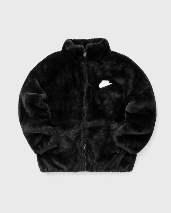 Nike FAUX FUR JACKET black