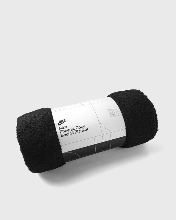 Nike OFFLINE OVERSIZE BOUCLE KNIT BLANKET black