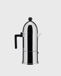 Alessi LA Cupola, Espresso Coffee Maker. B FM silver