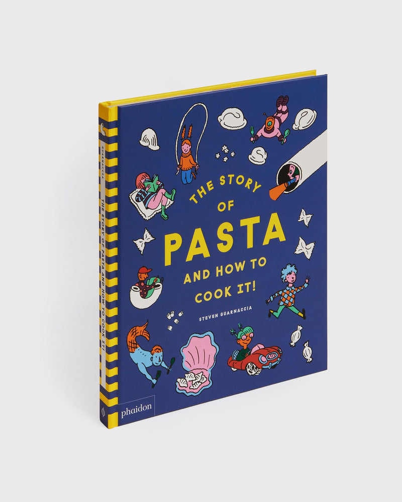 PHAIDON The Story of Pasta and How to Cook It ! by Steven Guarnaccia multi