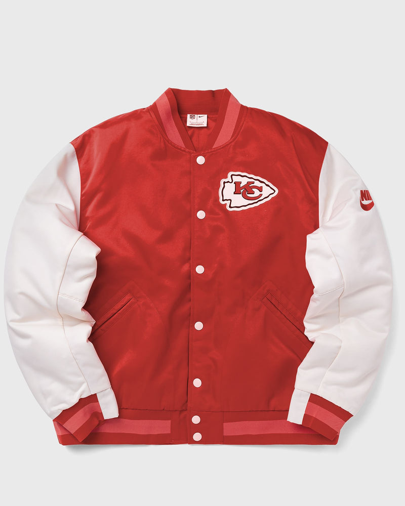 Nike Rewind Legacy Bomber Jacket red