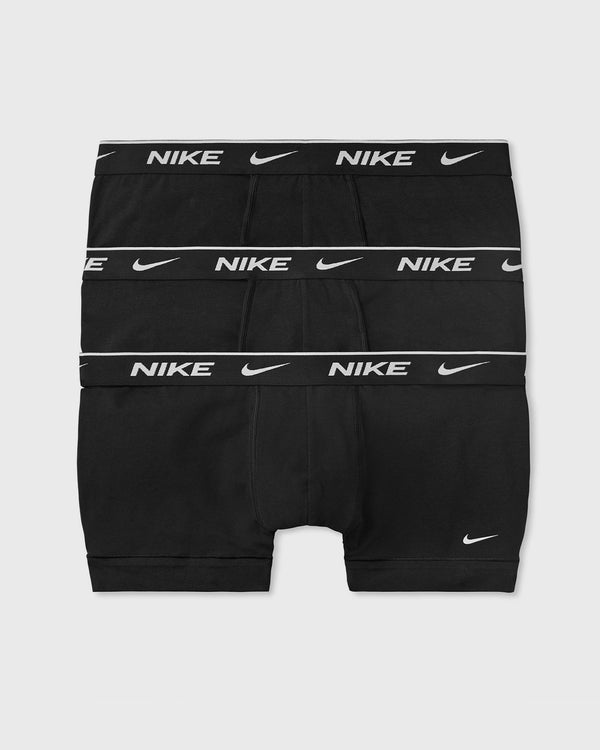 Nike EVERYDAY COTTON STRETCH TRUNK 3-PACK black