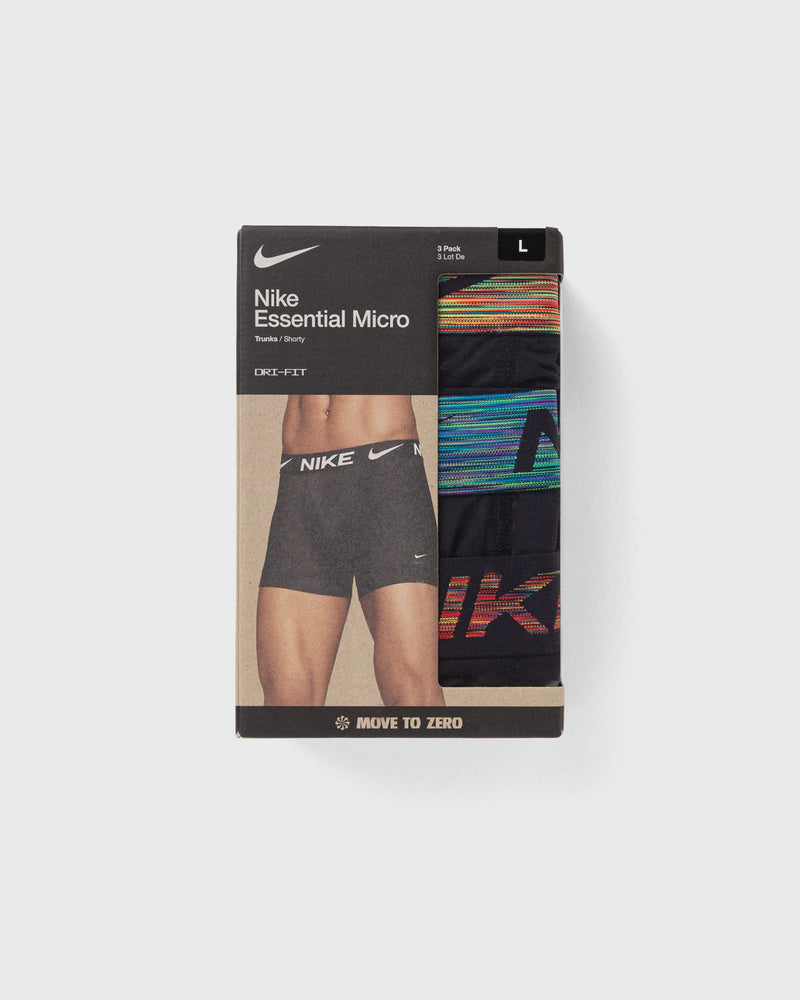 Nike Essential Micro Trunk 3PK black