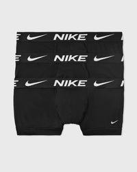 Nike Dri-fit Essential Micro Trunk 3-pack black