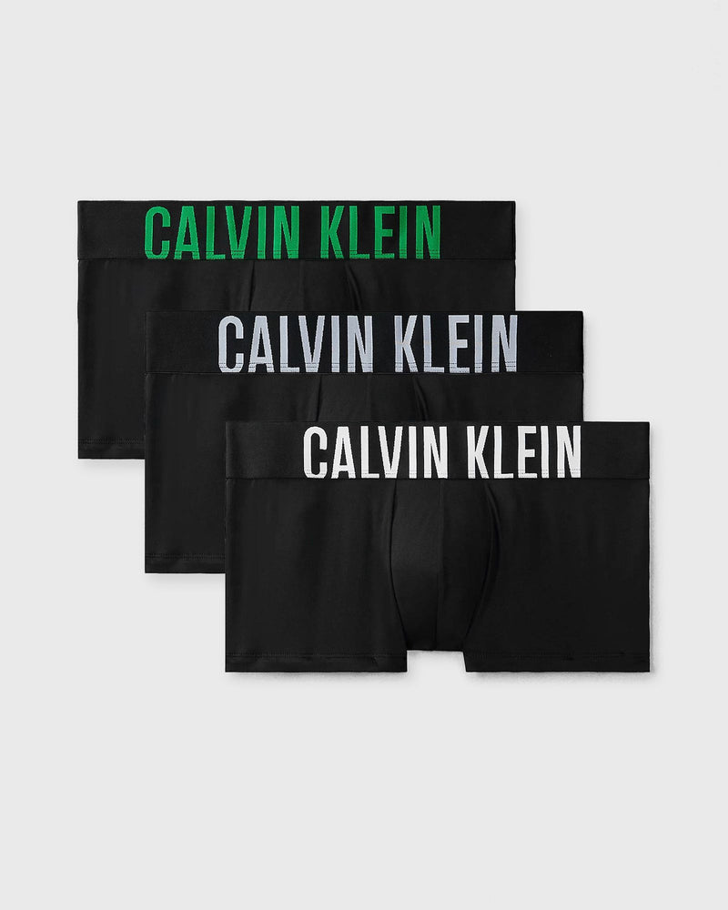 Calvin Klein Underwear TRUNK INTENSE POWER MIC 3-PACK black