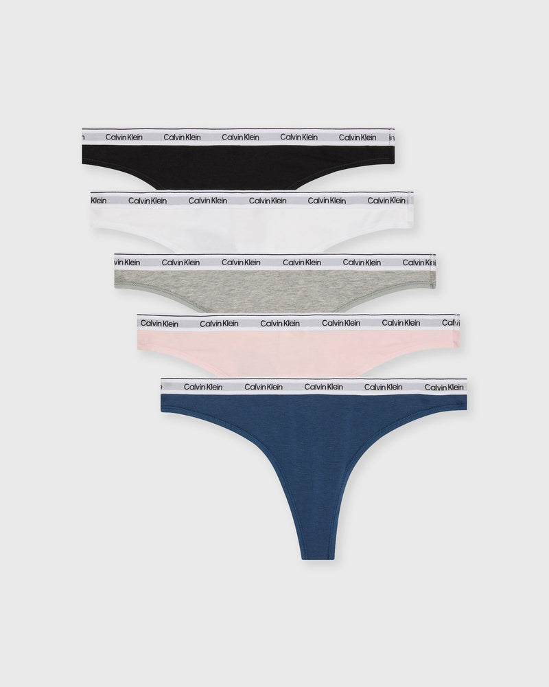 Calvin Klein Underwear 5 PACK THONG (LOW-RISE) multi