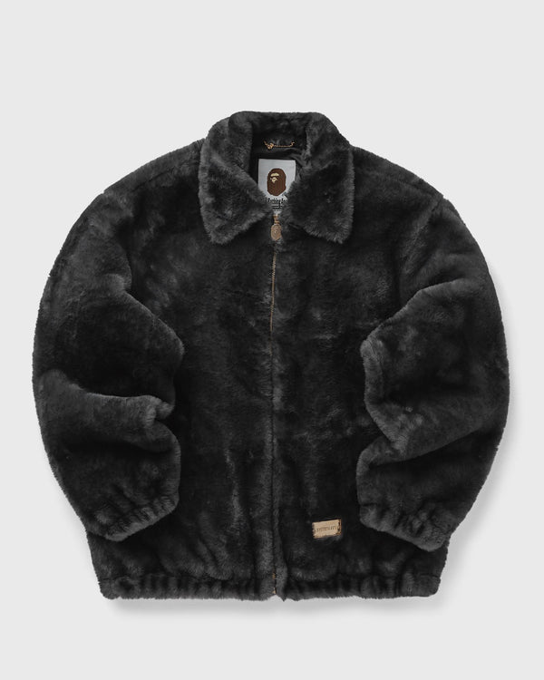 A Bathing Ape CAMO FLUFFY JACKET black