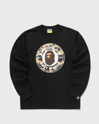 A Bathing Ape 1ST Camo Busy Works Ls Tee Black