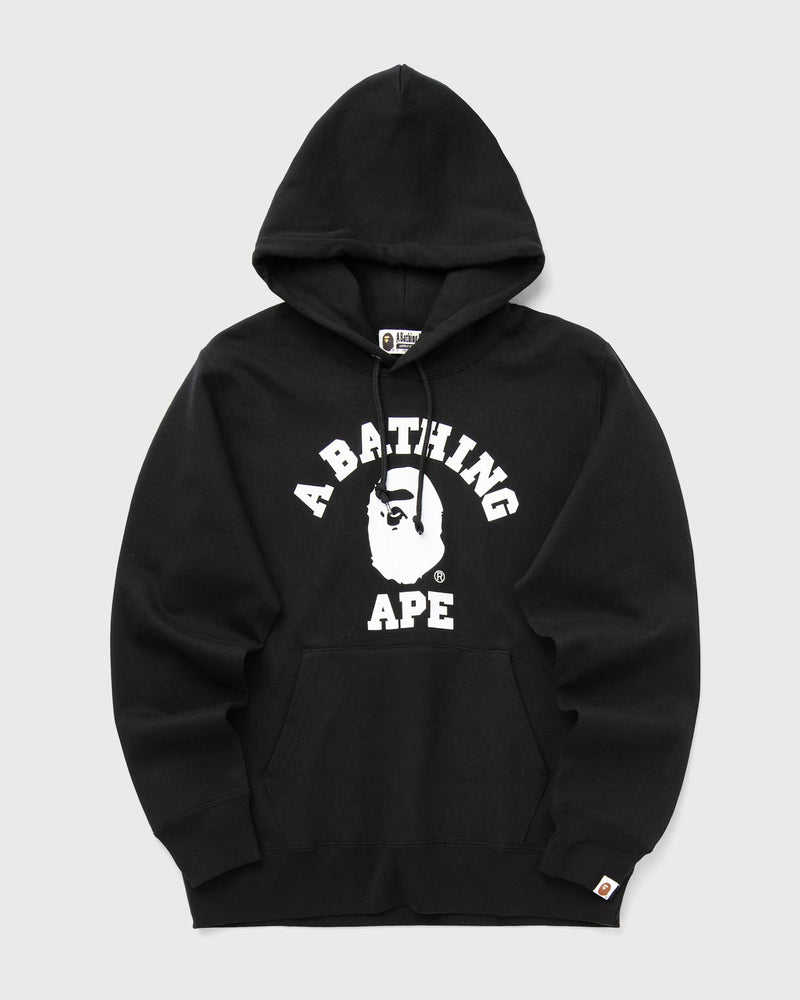 A Bathing Ape College Pullover Hoodie Black
