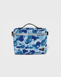 A Bathing Ape Abc Camo Music Pouch Blue