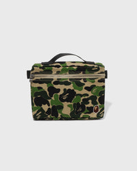 A Bathing Ape Abc Camo Music Pouch Green