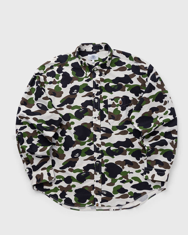 A Bathing Ape 1ST CAMO STRIPE RELAXED FIT LS SHIRT multi