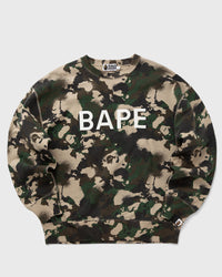 A Bathing Ape MAP CAMO Crewneck Relaxed FIT Sweatshirt multi
