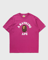 A Bathing Ape College Tee Pink