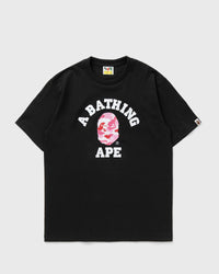 A Bathing Ape Abc Camo College Tee Black