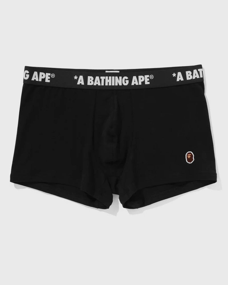 A Bathing Ape ONE POINT TRUNKS black