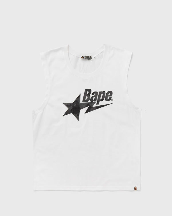 A Bathing Ape COLOR CAMO BAPE STA TANK TOP white