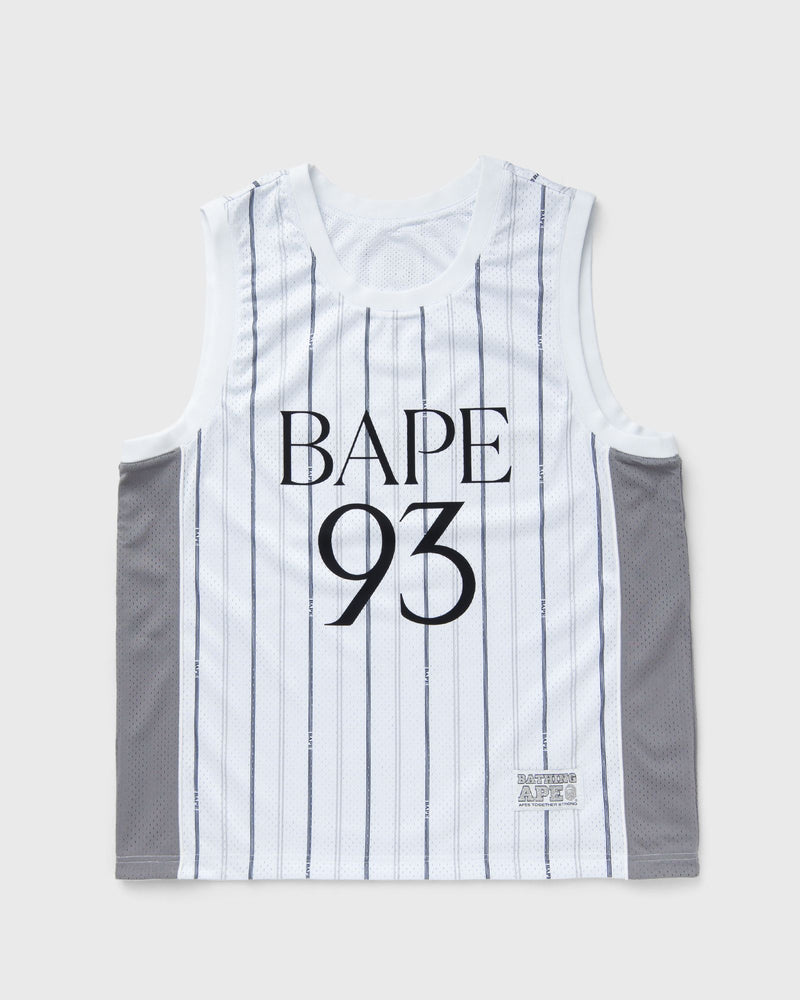 A Bathing Ape REVERSIBLE MULTILOGO TANK TOP white