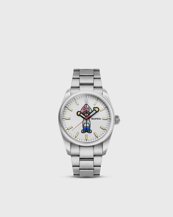 A Bathing Ape TYPE 7 BAPEX SHARK SEIJIN silver