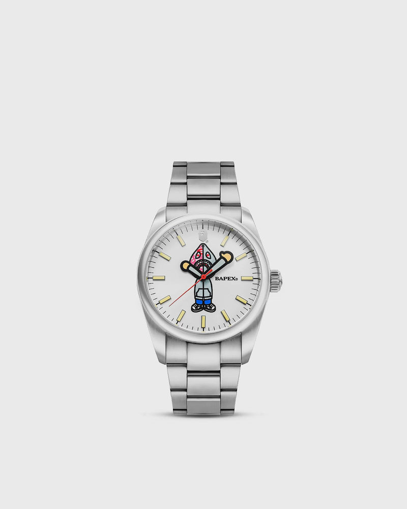 A Bathing Ape TYPE 7 BAPEX SHARK SEIJIN silver