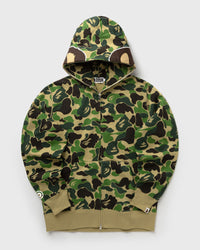 A Bathing Ape ABC CAMO 2ND APE FULL ZIP Hoodie green