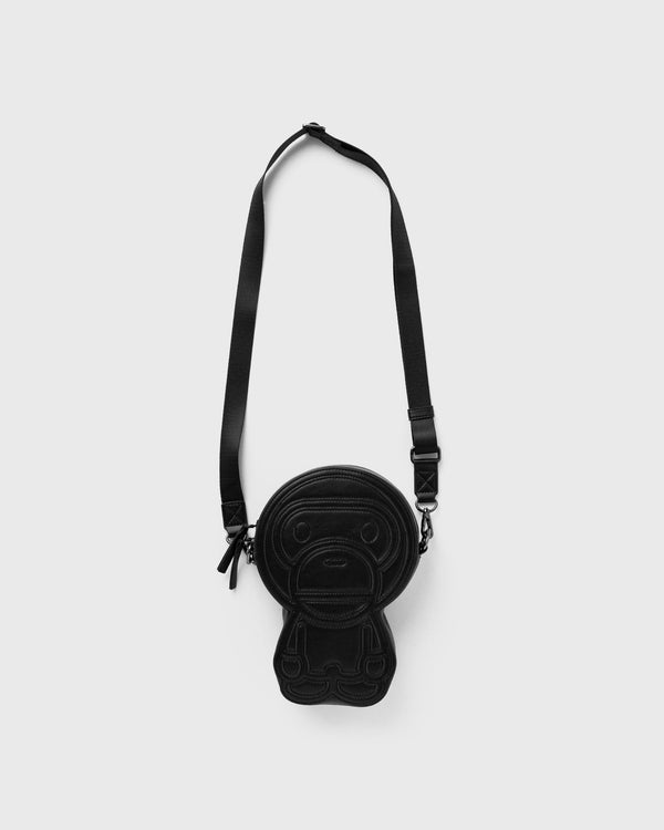 A Bathing Ape BABYILO PU LEATHER BAG black