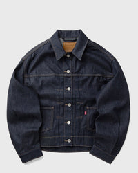 Levis Balloon Sleeve Trcker blue