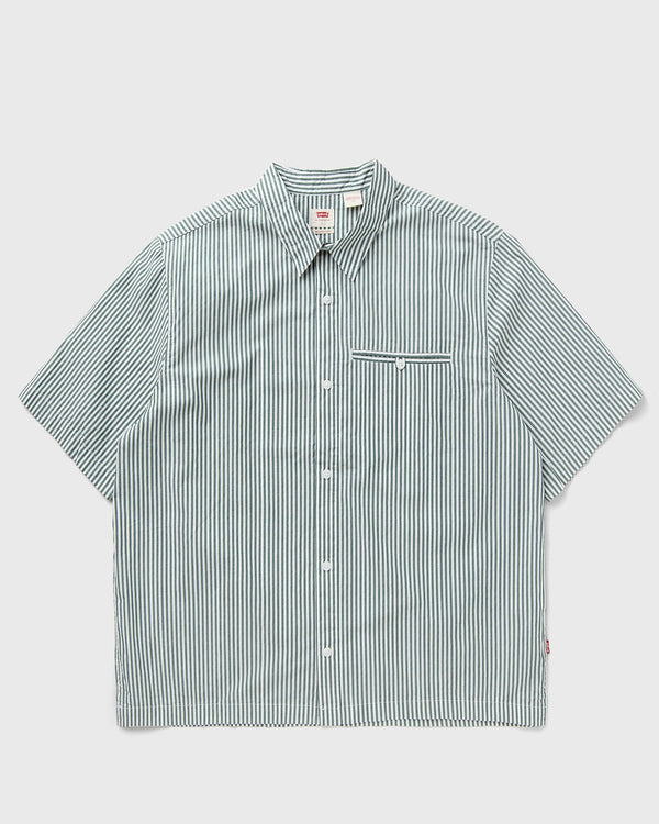Levis SS ZANDT CROPPED SHIRT green