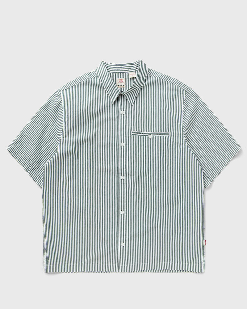 Levis SS ZANDT CROPPED SHIRT green