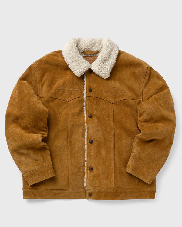 Levis WESTERN SUEDE SHERPA TRK brown