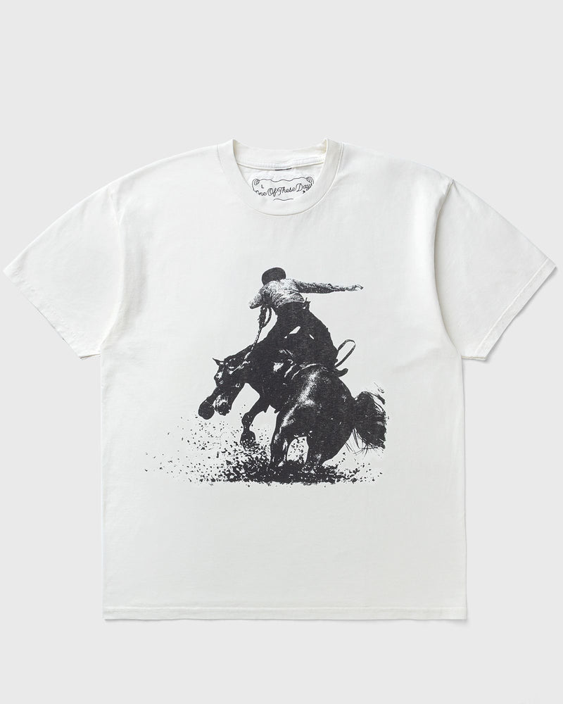 One of these Days MUSTANG TSHIRT white