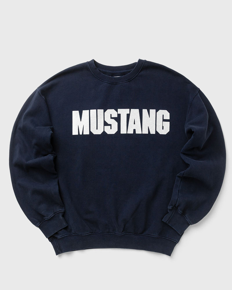 One of these Days MUSTANG CREWNECK blue
