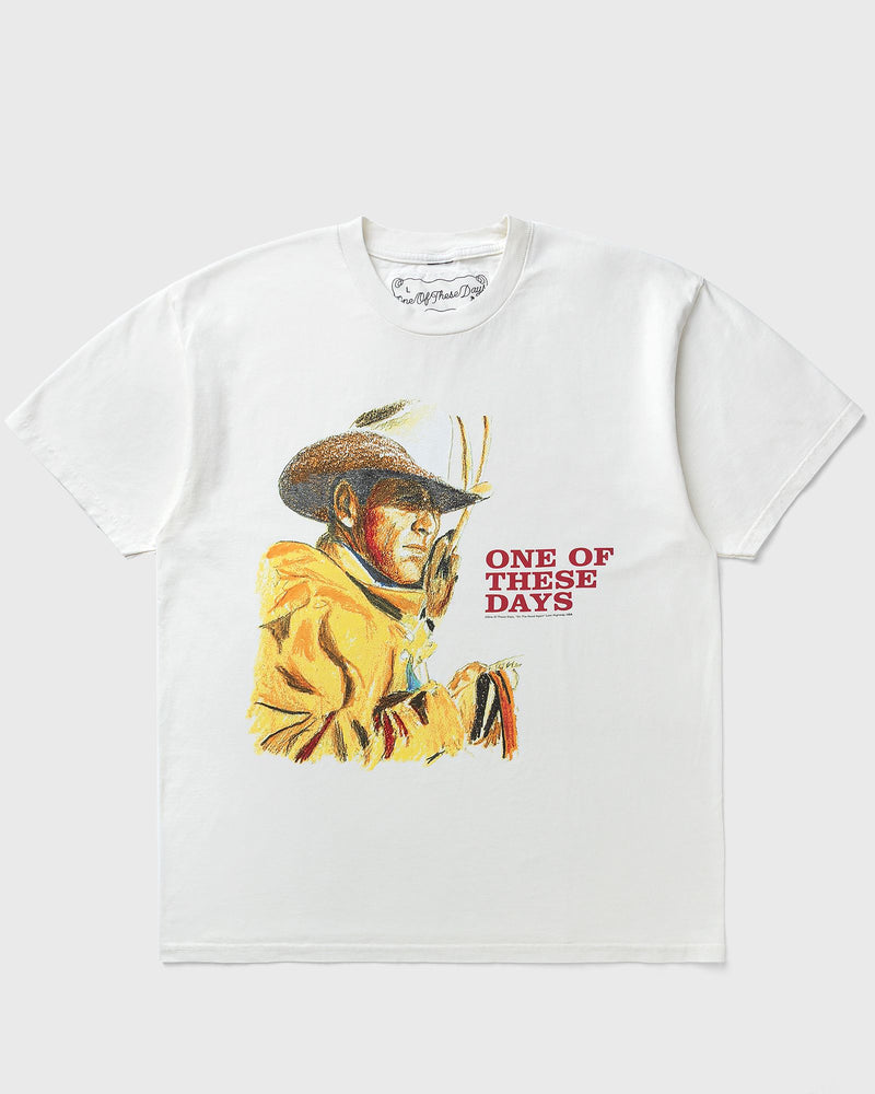 One of these Days TOMORROW NEVER KNOWS TSHIRT white