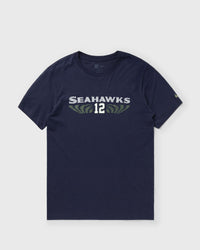 Nike NFL Seattle Seahawks Rivalry Dri-fit Cotton Slub T-shirt blue