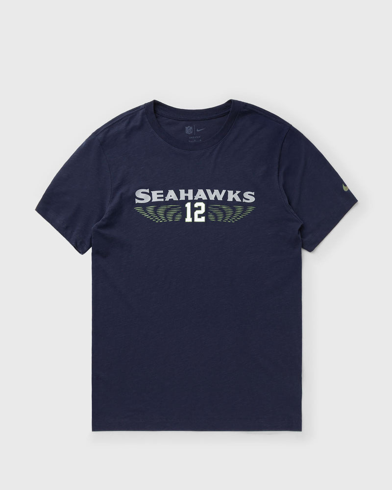 Nike NFL Seattle Seahawks Rivalry Dri-fit Cotton Slub T-shirt blue