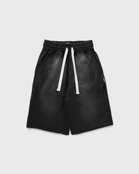 Reternity Unfinished Cotton Shorts Black
