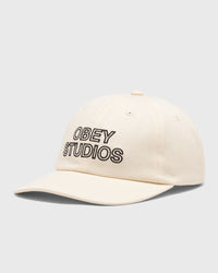 Obey Pigment Studios Strapback beige
