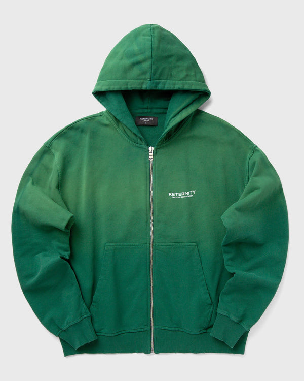 Reternity ZIP HOODIE CREATIVE DPT green