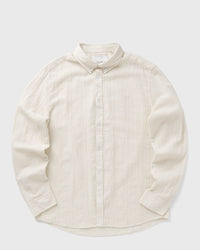 Les Deux Konrad Stripe Structure Shirt beige